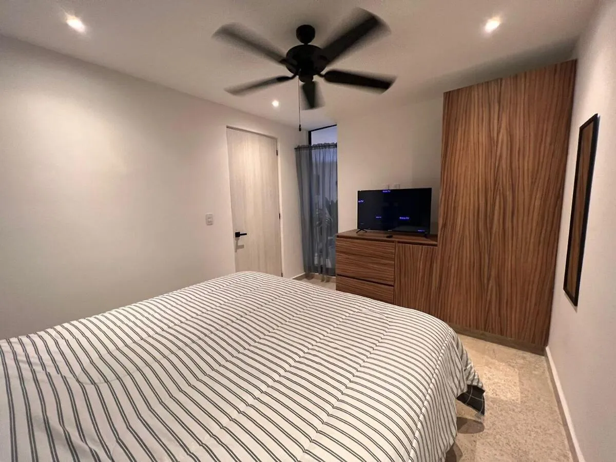 Apartman Tulum-Onebedroom-Fastwifi-Pooltable-Privatetub Mexikó